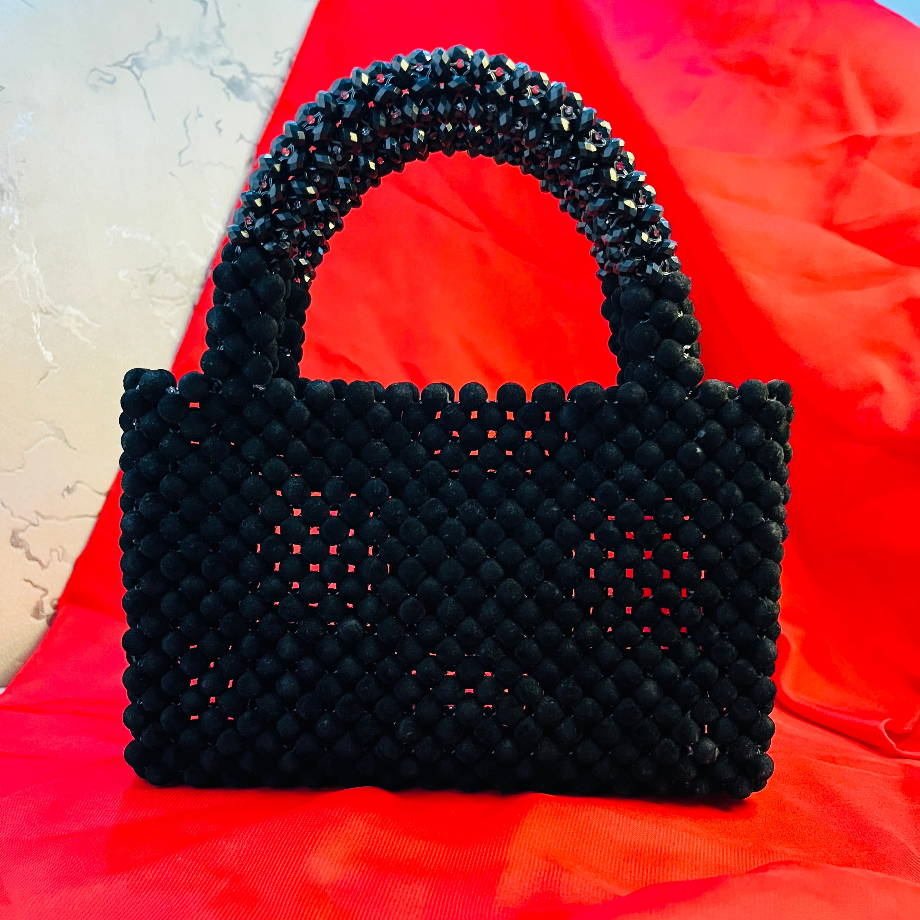 Black Velvet Bag
