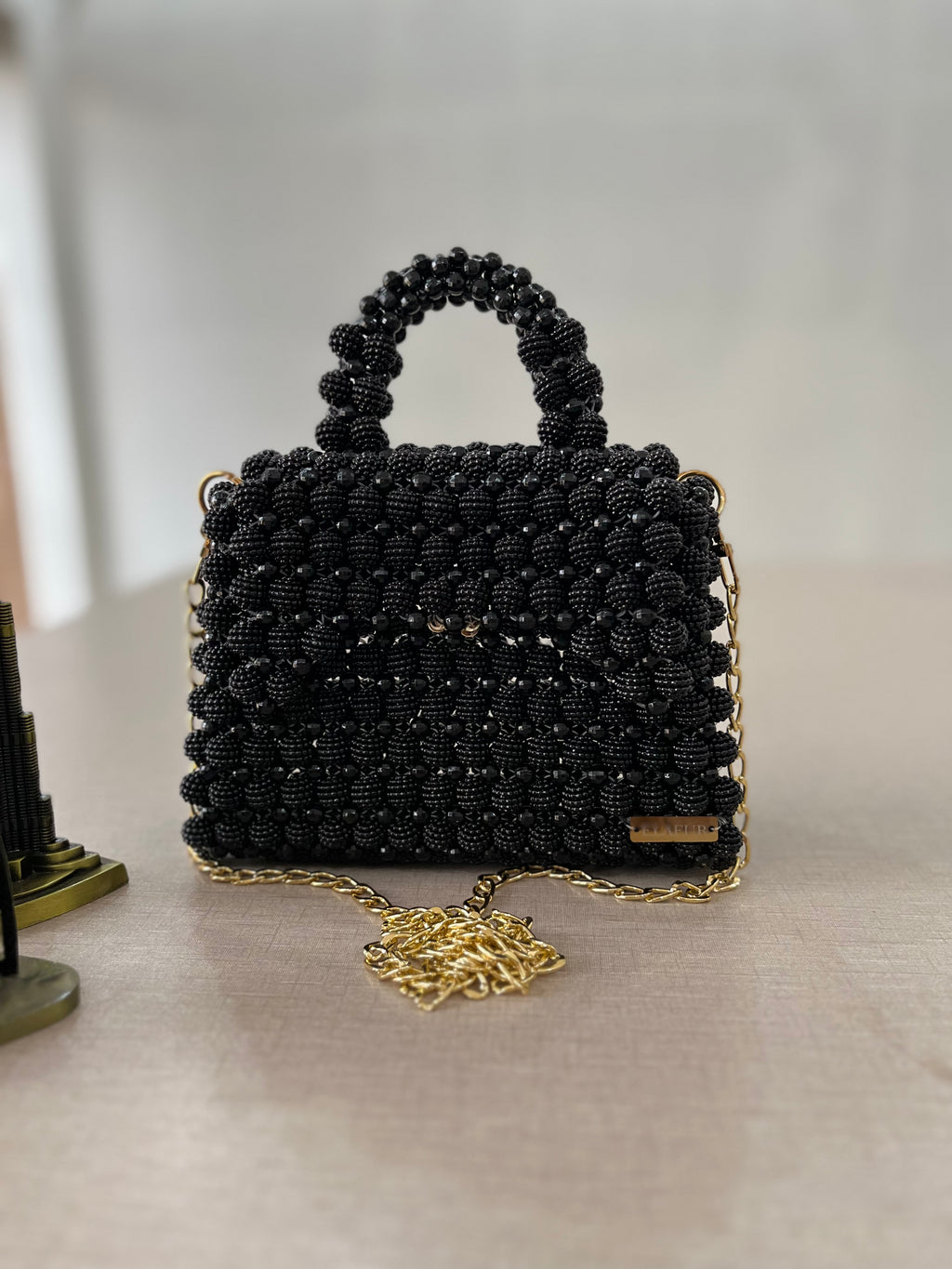 Black berry handbag