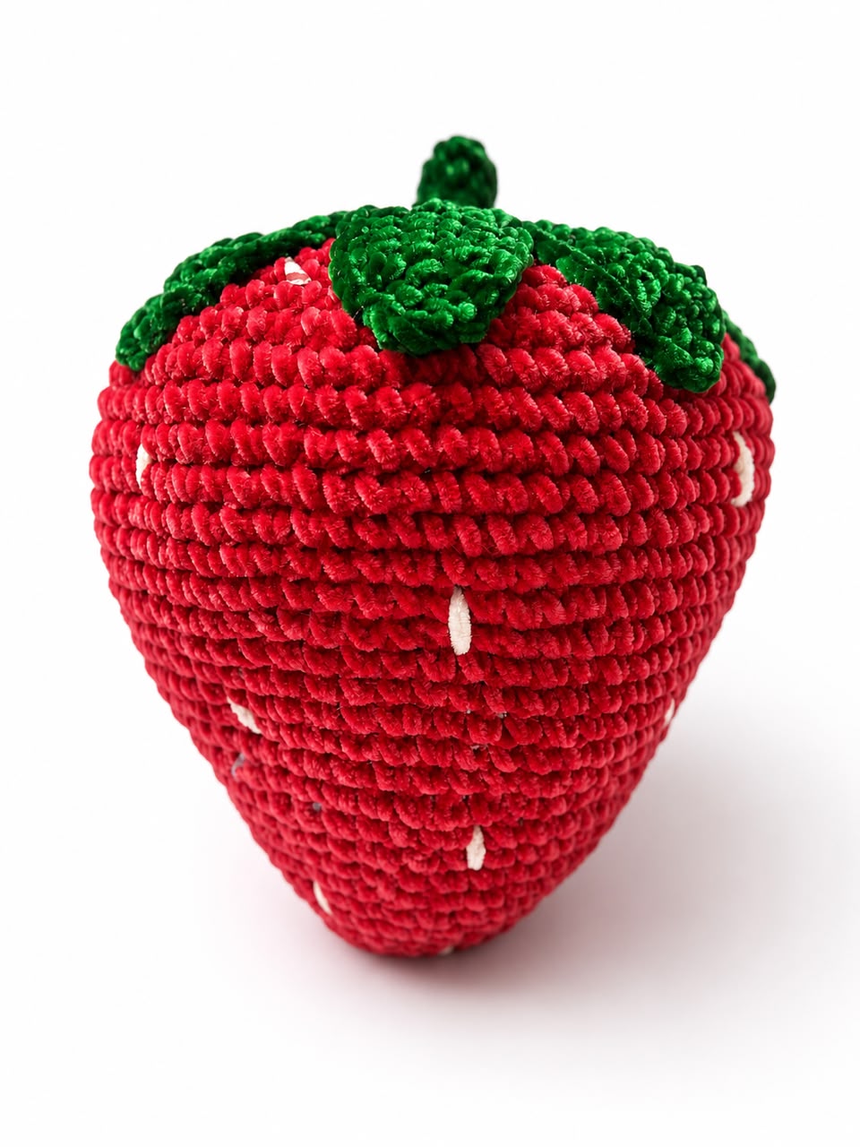 Crochet Strawberry Plushie