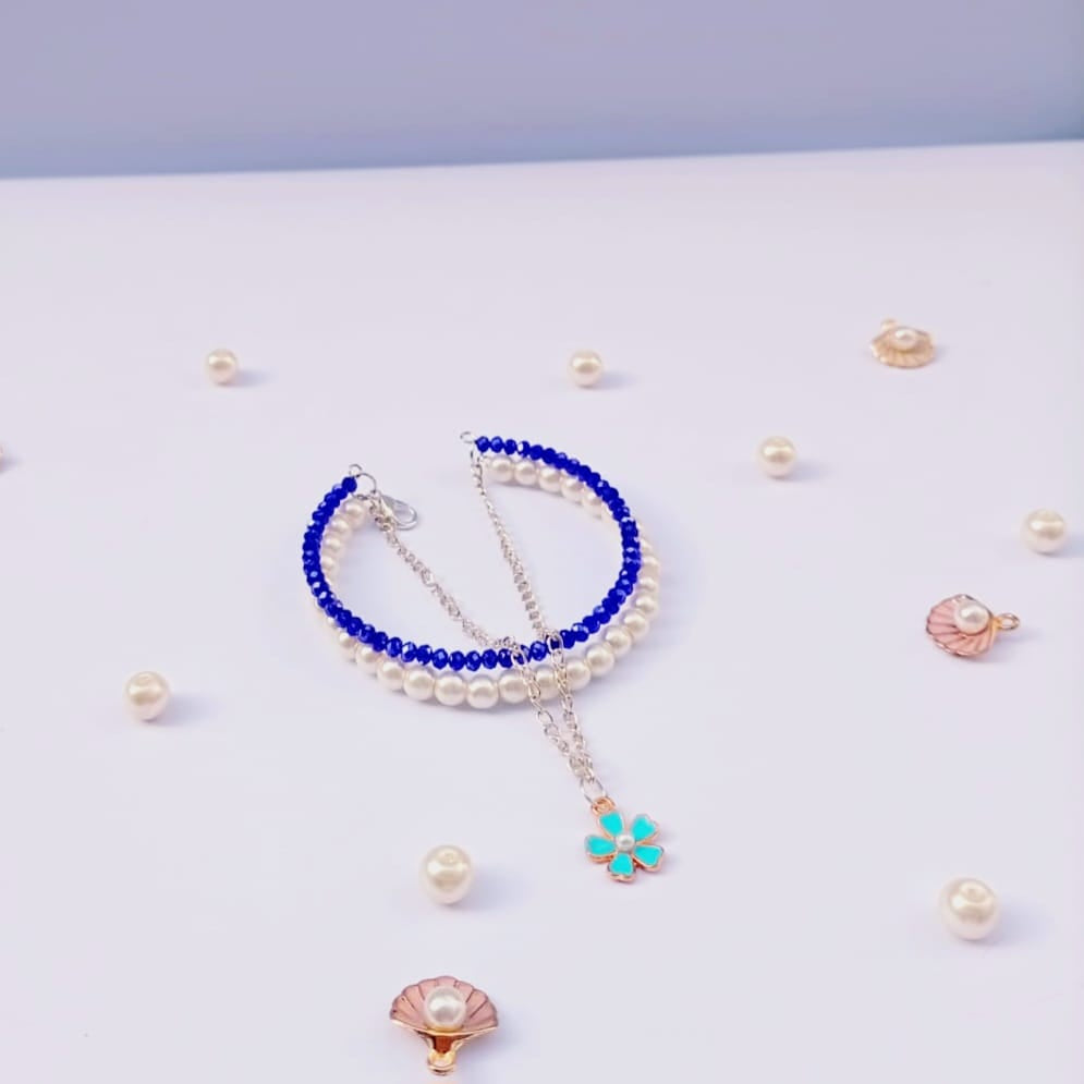 Azure Blossom Bracelet